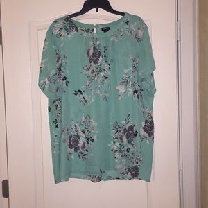 Torrid chiffon top